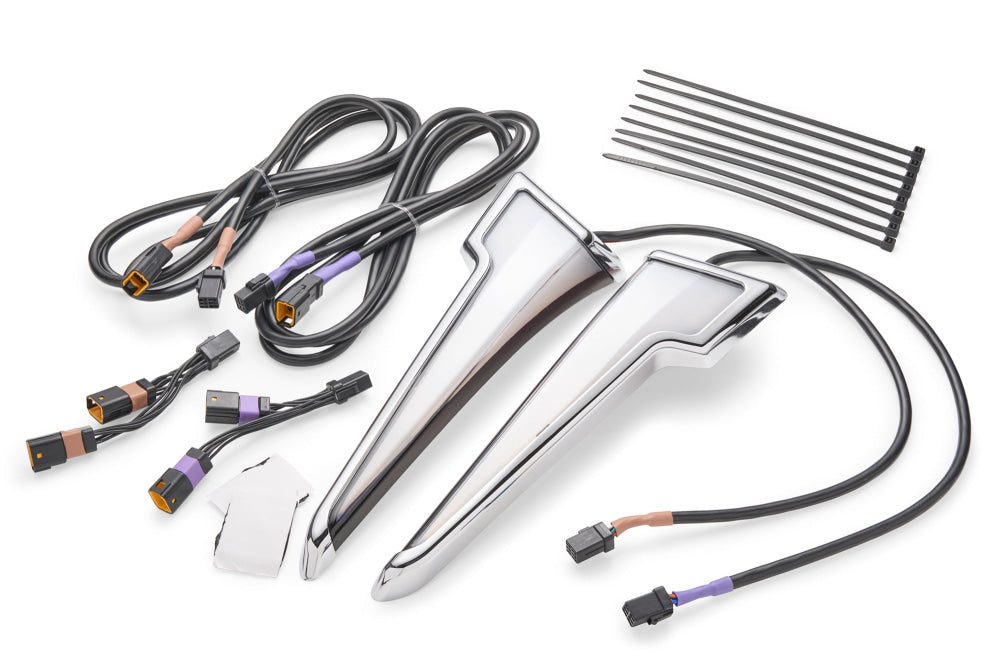 Quill™ LED Fairing Lights / ’23.5-up Street Glide Chrome Ciro