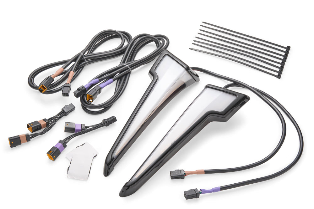 Quill™ LED Fairing Lights / ’23.5-up Street Glide Black Ciro