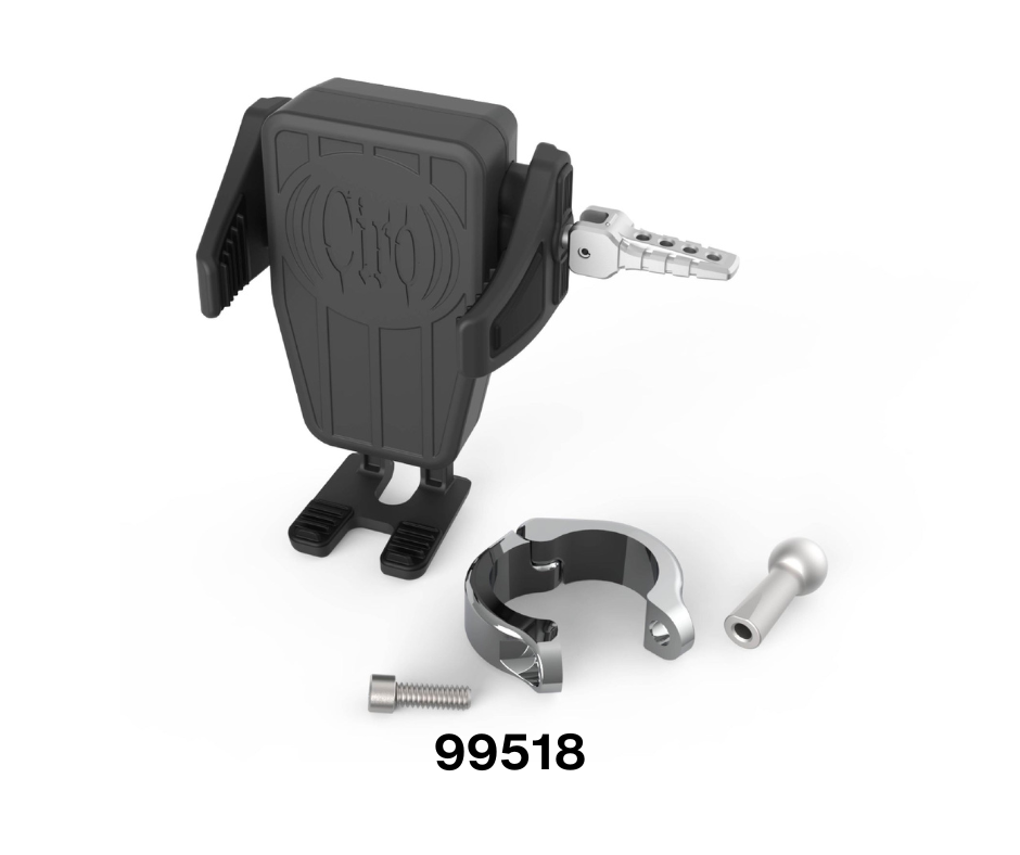 GEN 2 Cybercharger® Phone Holder with Aluminum Clamp Mount