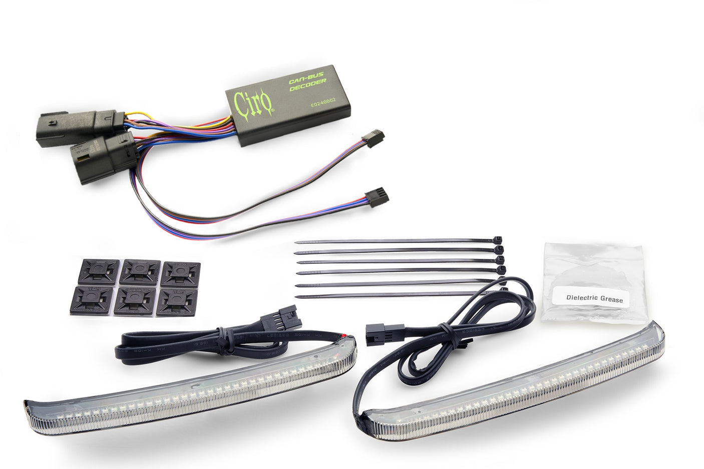 BAG BLADES® LED Lights with Sequential Amber Turn Signals '14-up