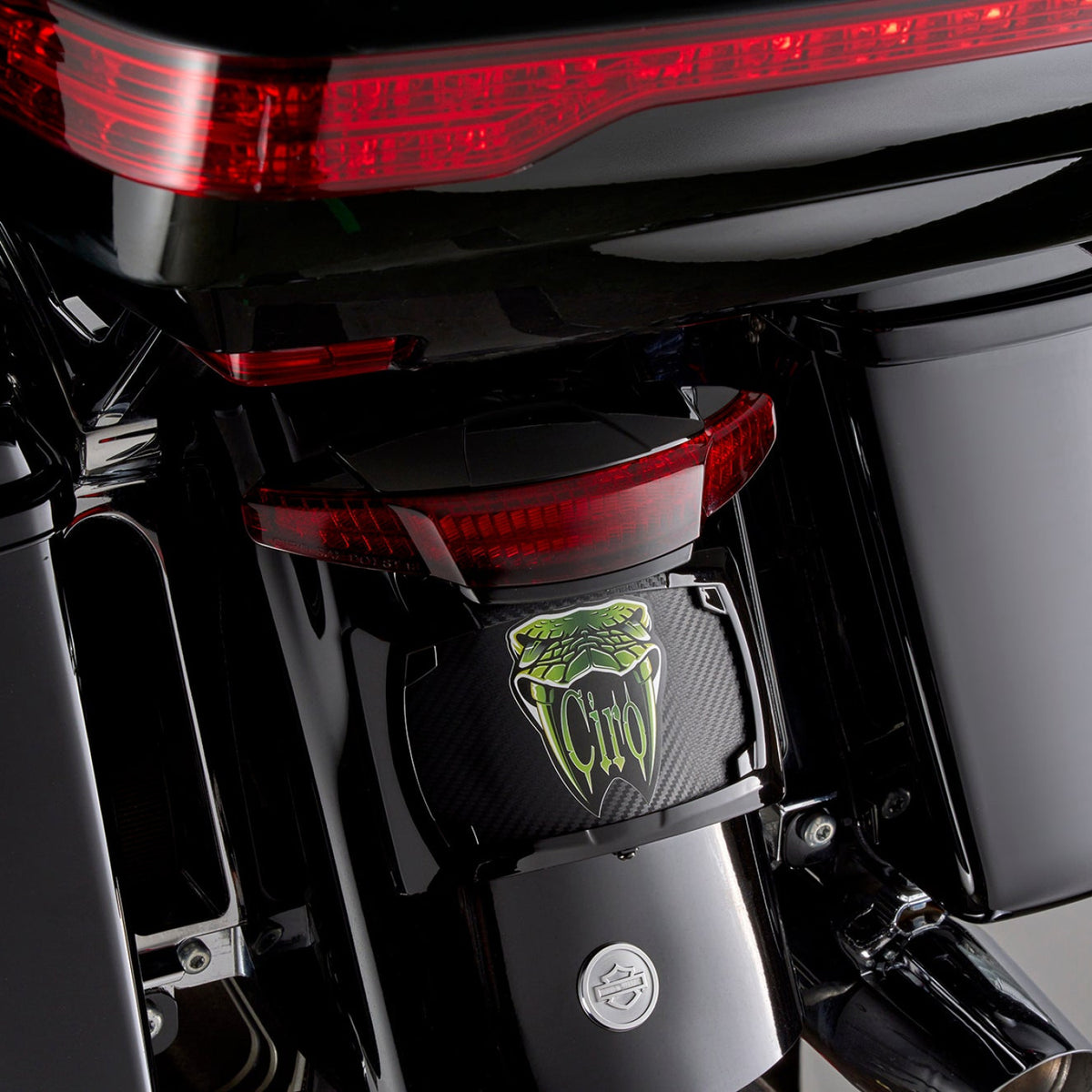 Latitude Tail Light with Lightstrike® for Ultra Red Lens / Black Accessory