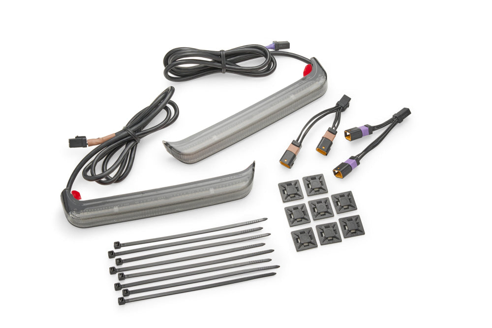 Bag Blades® with Lightstrike® Compatibility for ’23.5-up Touring Smoke