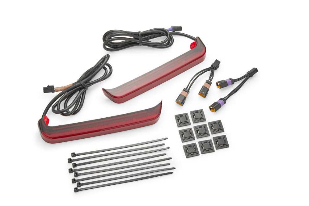 Bag Blades® with Lightstrike® Compatibility for ’23.5-up Touring Red