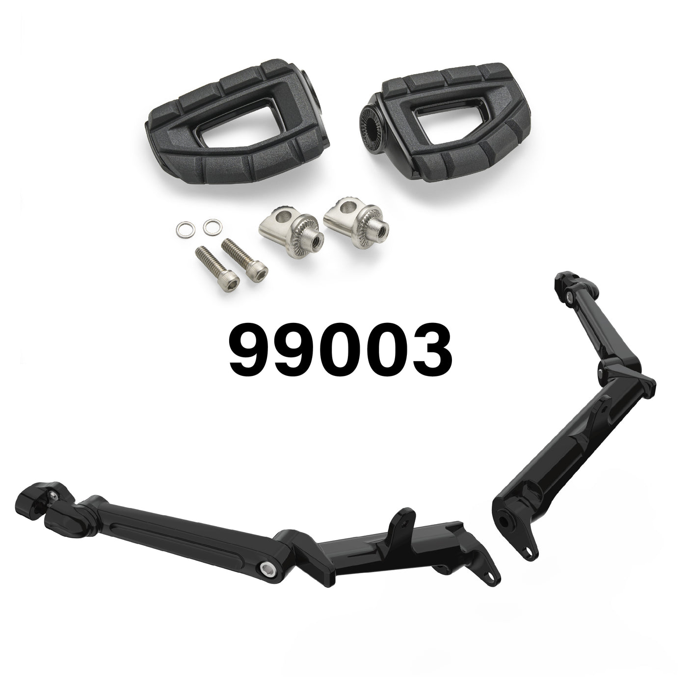 Frame Mounted Adjustable Highway Peg Mount Kit