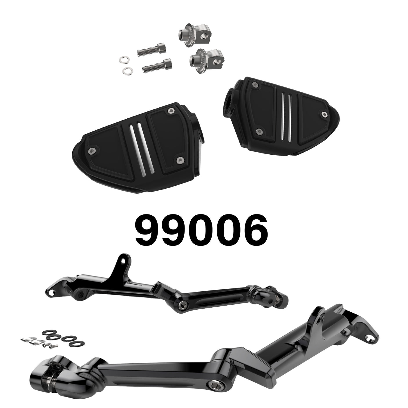 Frame Mounted Adjustable Highway Peg Mount Kit