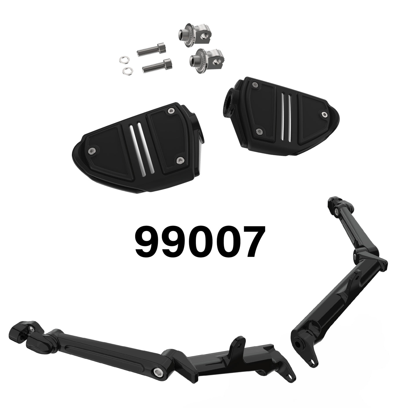 Frame Mounted Adjustable Highway Peg Mount Kit