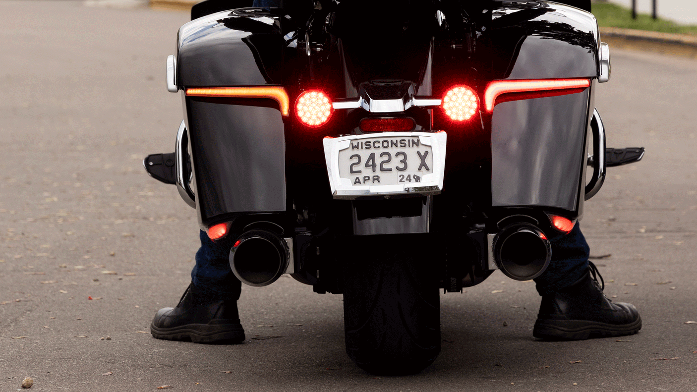 Bryant M1 Saddlebag Lights for Indian
