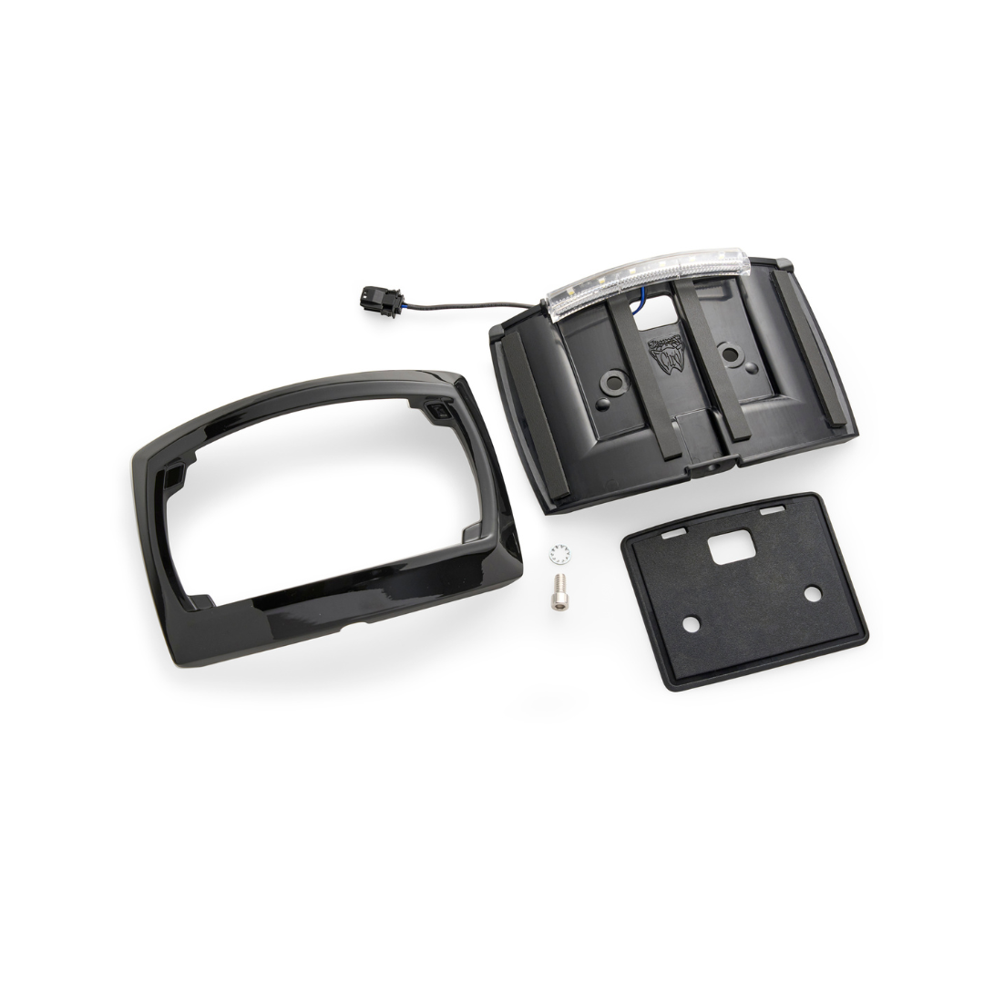 Curved Frame with LED Plate Light for '23.5-up Touring