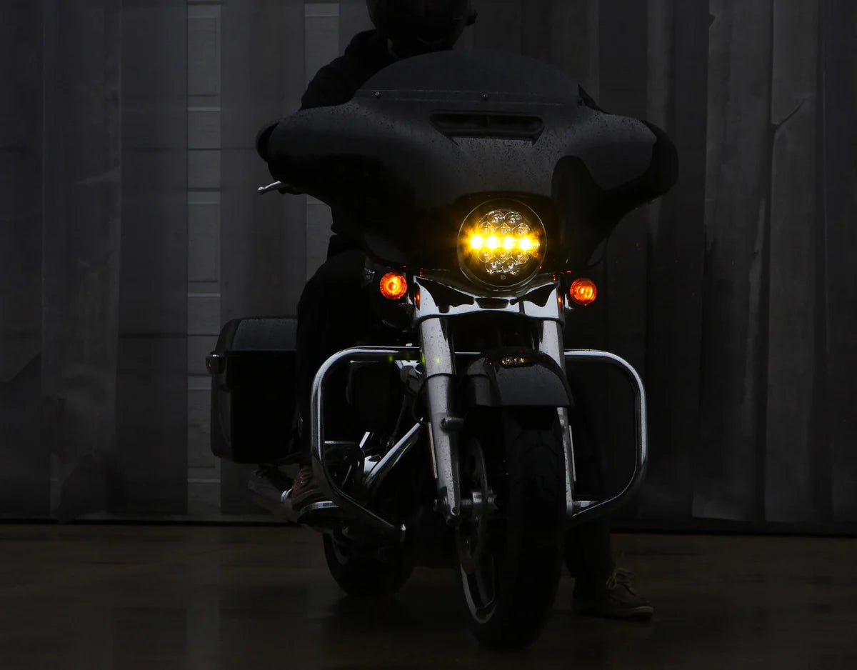 7" Destroyer® Headlight Kit for Street Glide by Denali