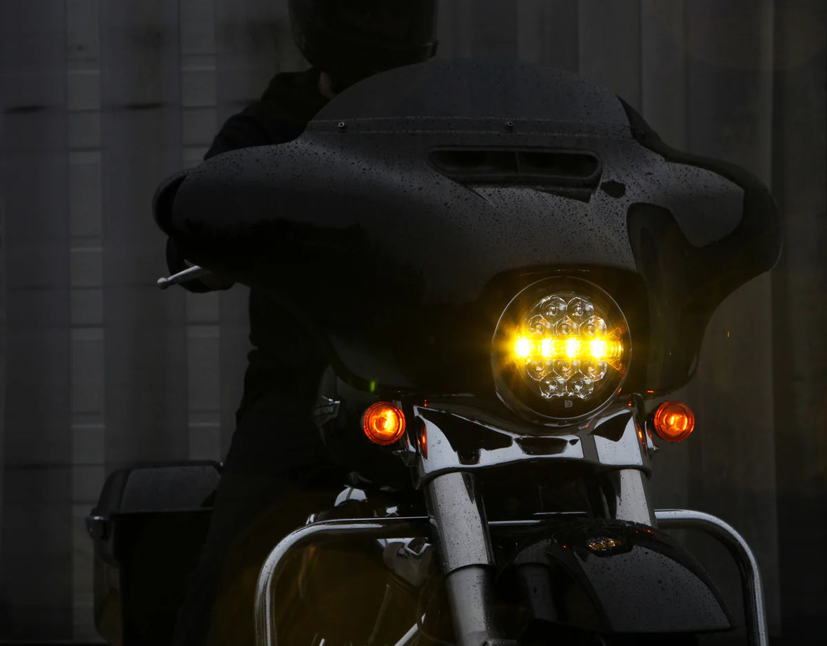 7" Destroyer® Headlight Kit for Street Glide by Denali