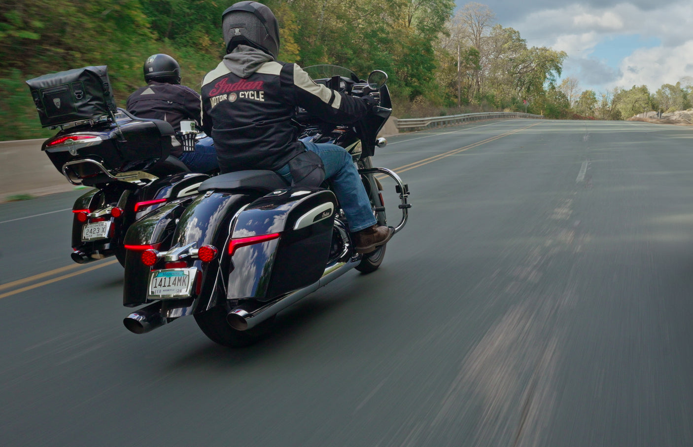 Bryant M1 Saddlebag Lights for Indian