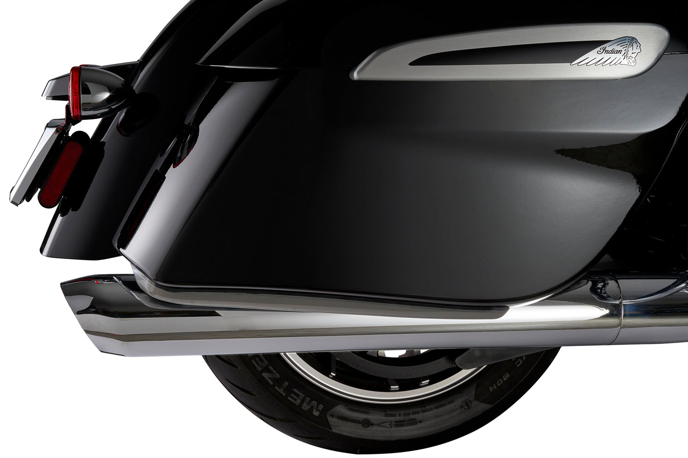 Machete Saddlebag LED Lights for Indian