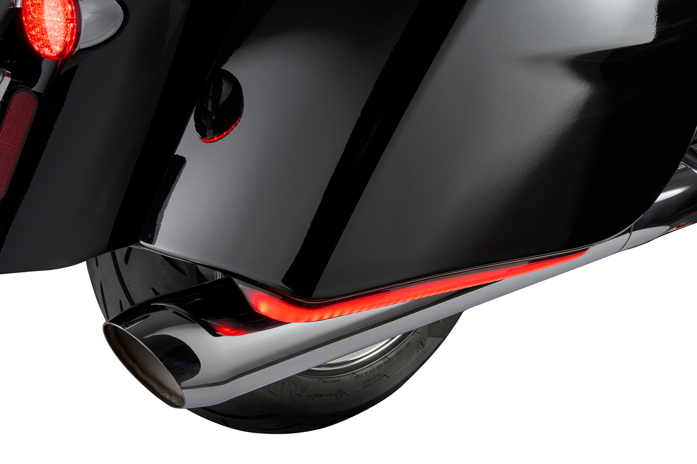 Machete Saddlebag LED Lights for Indian