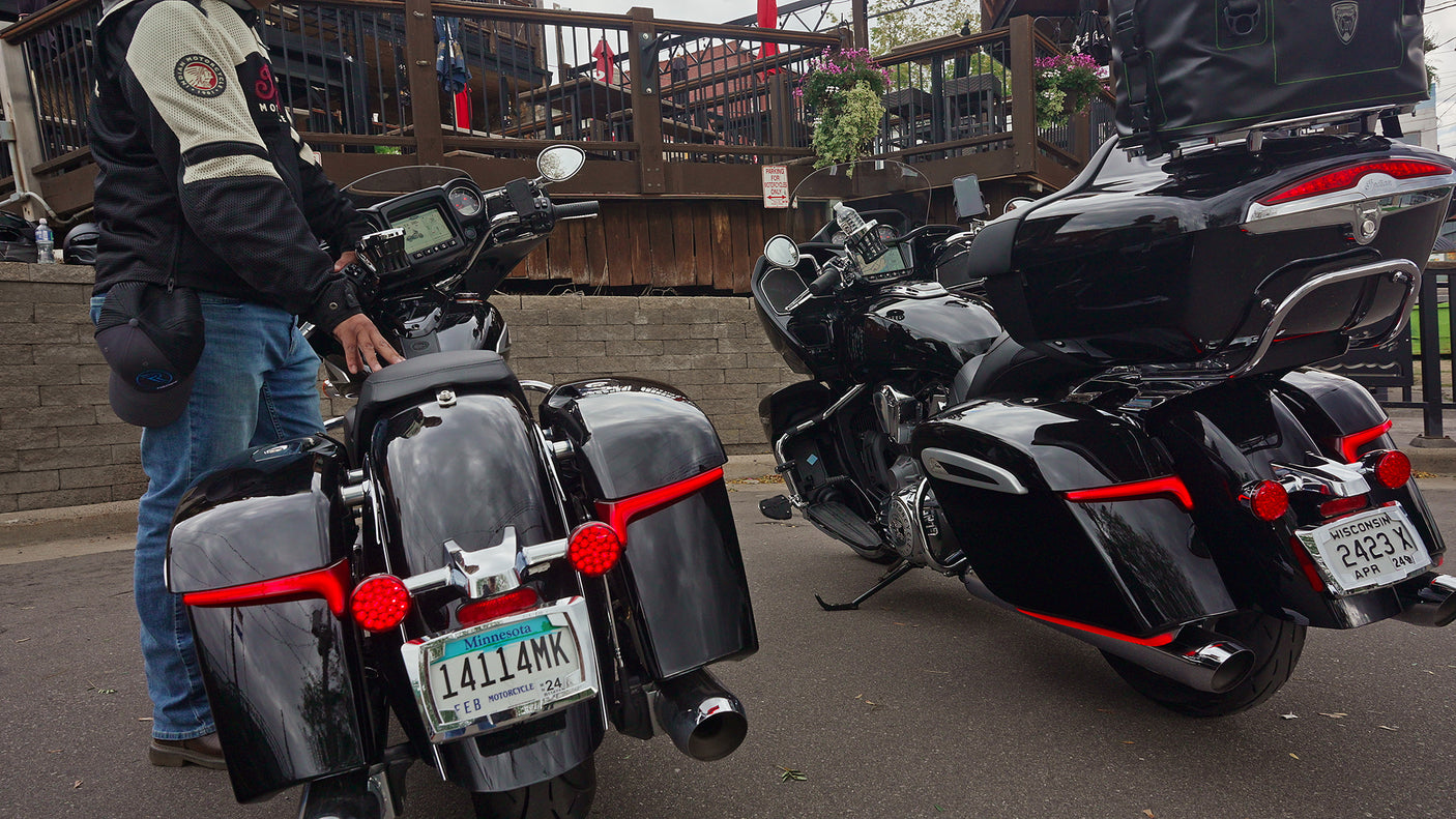 Bryant M1 Saddlebag Lights for Indian