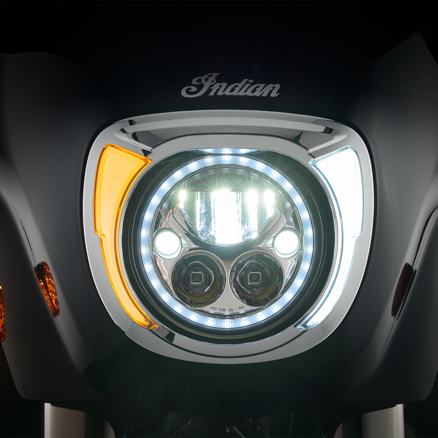 Fang® Headlight Bezel for Indian Chieftain