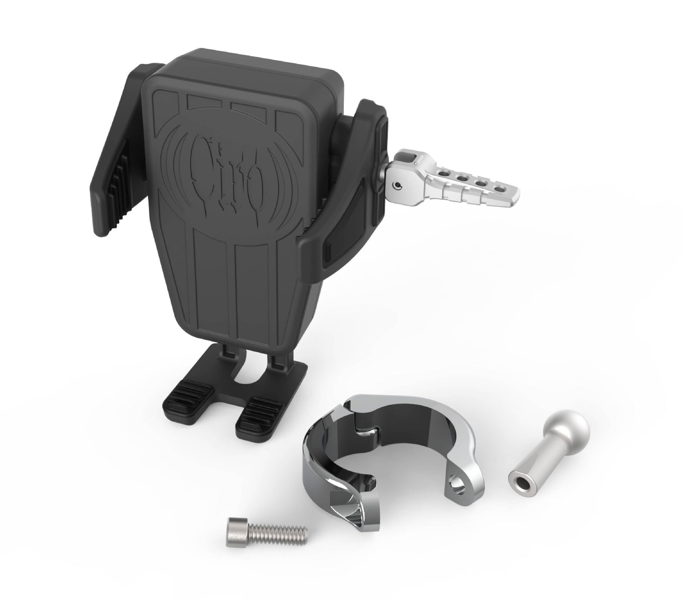 GEN 2 Cybercharger® Phone Holder with Aluminum Clamp Mount