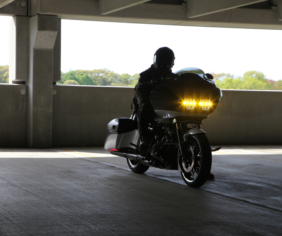 Destroyer® Headlight Kit by Denali for '15-'23 Road Glide