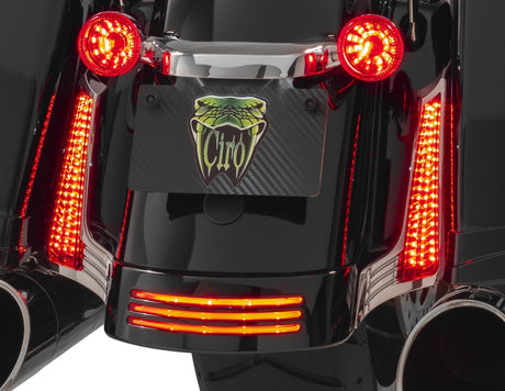 Filler Panel Lights for '14-'23 Street Glide / Special, Road Glide Custom, '17-'24 Road King Special with ALL RED LEDs