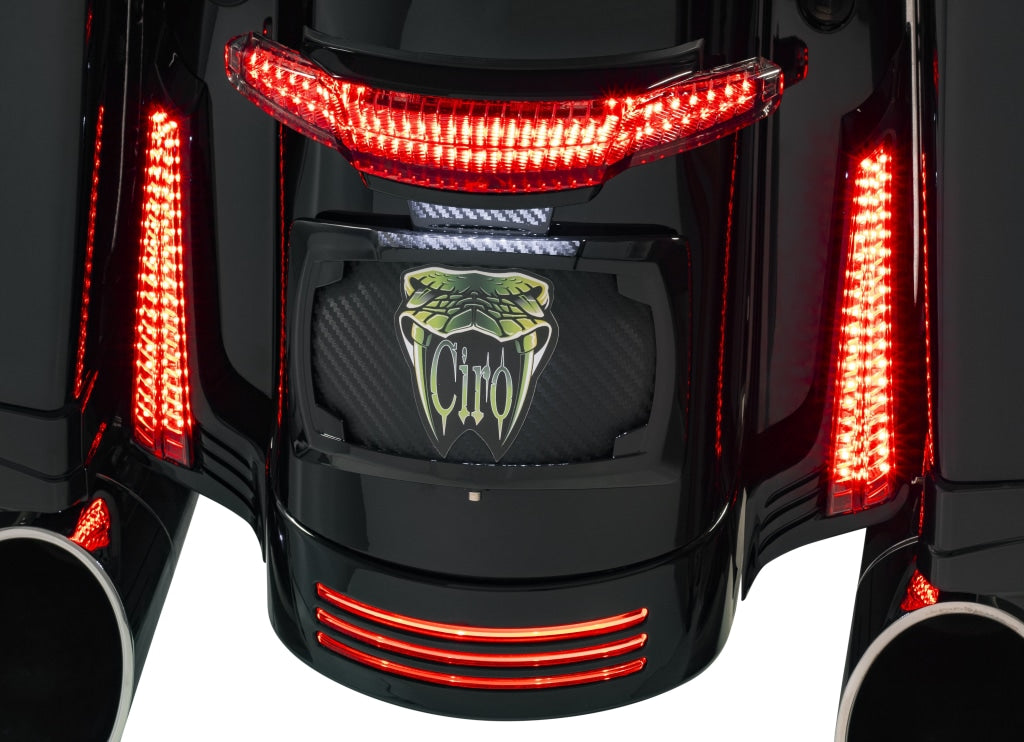 Filler Panel Lights for '14-'23 Street Glide / Special, Road Glide Custom, '17-'24 Road King Special with ALL RED LEDs