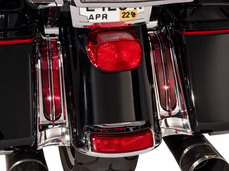 Filler Panel Lights for Limited, Ultra and Road King with all RED LEDs