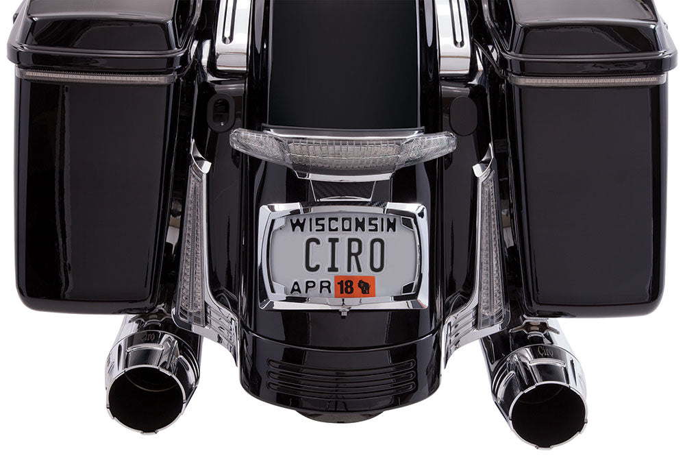 Latitude Tail Light & License Plate Holder with Lightstrike®