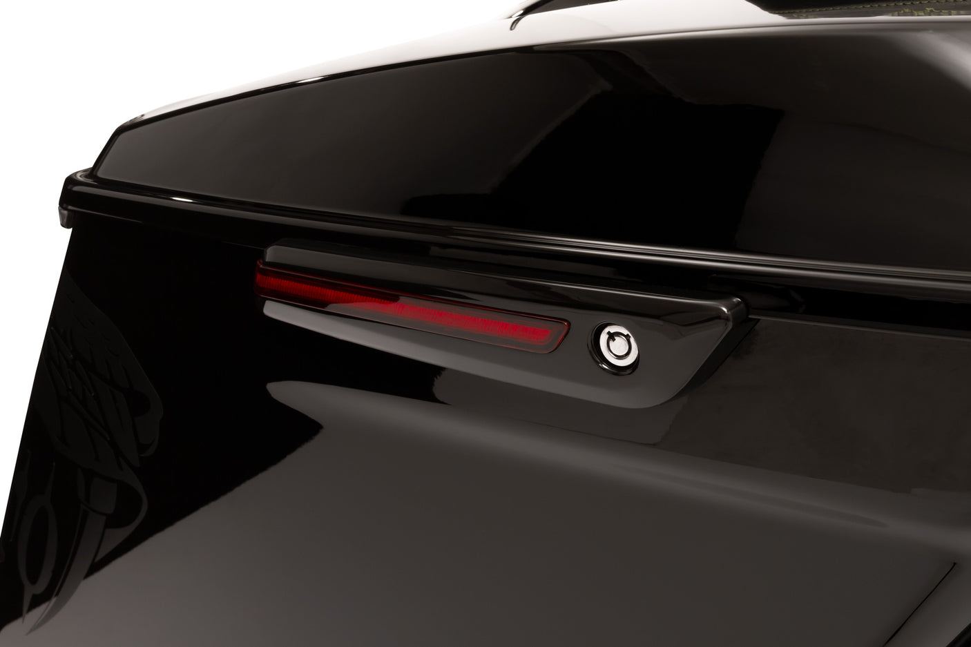 LED Lighted Saddlebag Hinge Covers