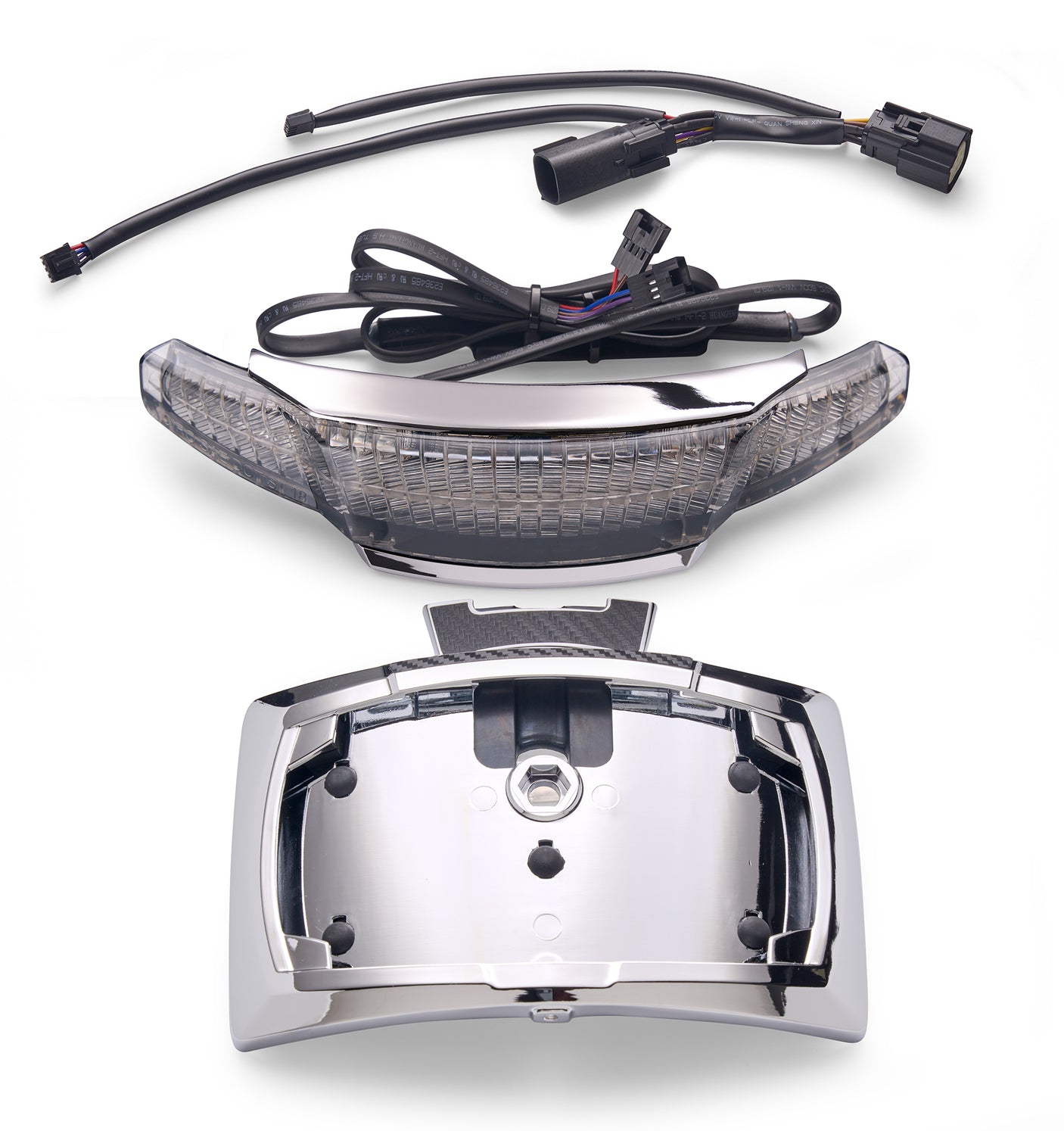 Latitude Tail Light & License Plate Holder with Lightstrike®