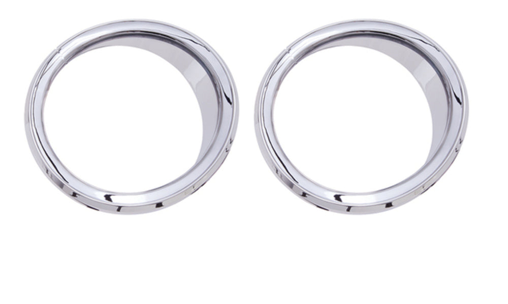 Ciro Chrome Speaker Covers For Harley-Davidson