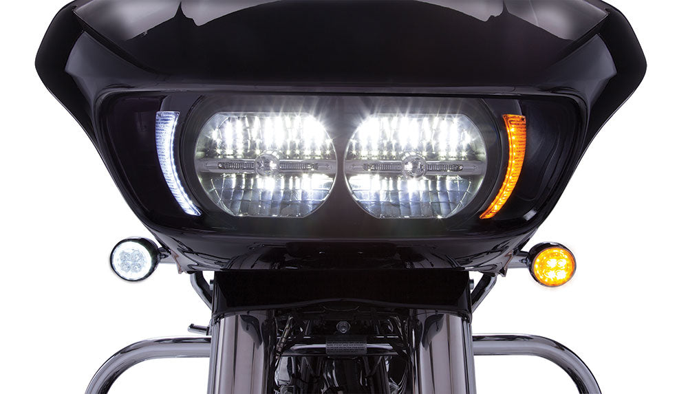 Fang® LED Headlight Bezel for '15-'23 Road Glide