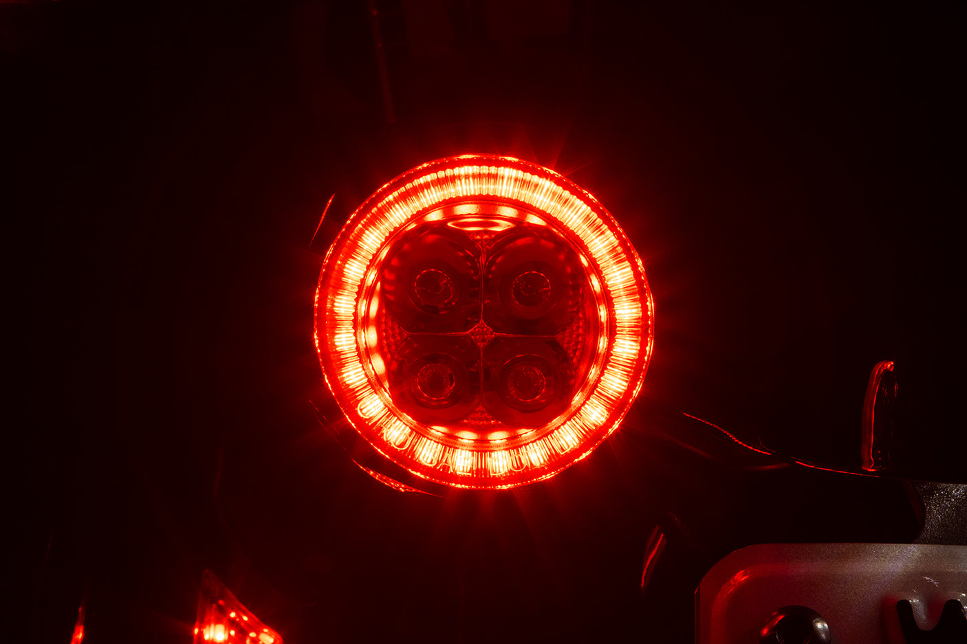 Fang® Rear Signal Light Inserts With Bezel (Dual Circuit)