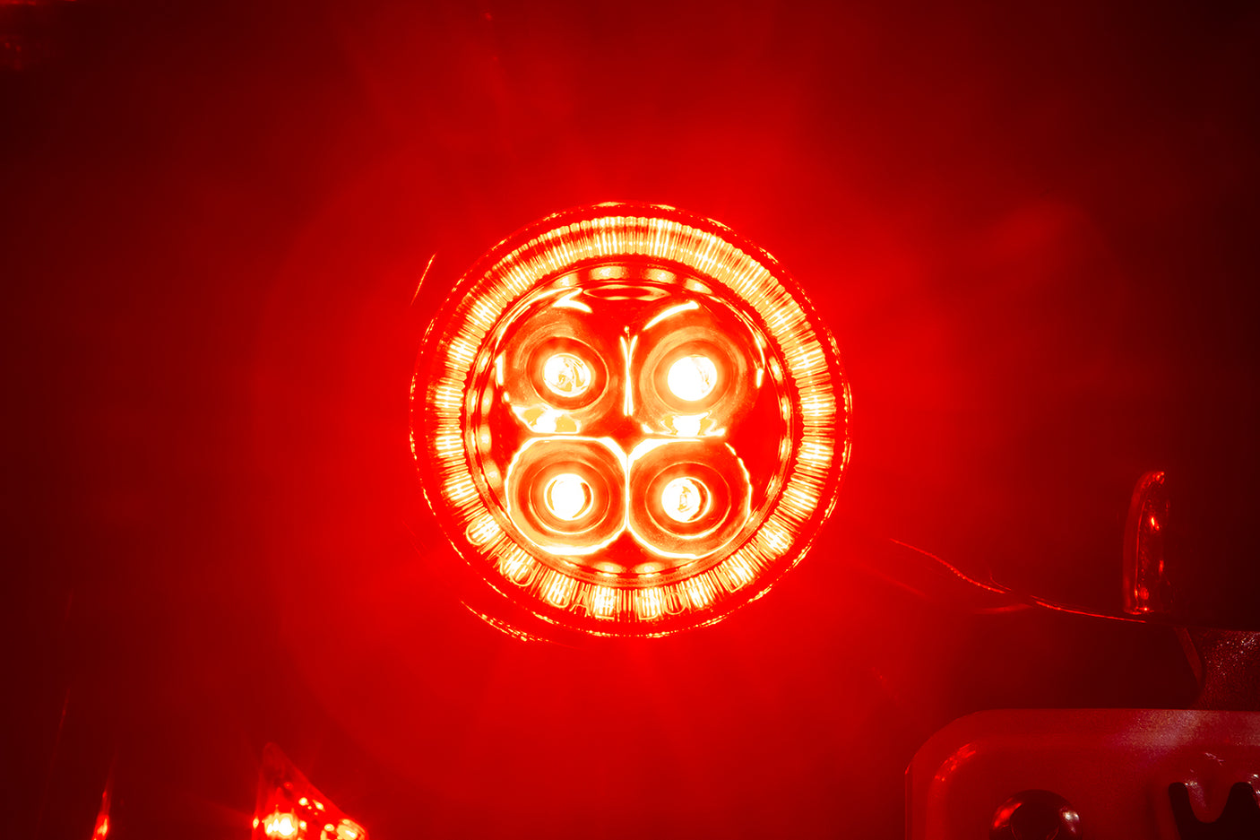 Fang® Rear Signal Light Inserts With Bezel (Dual Circuit)