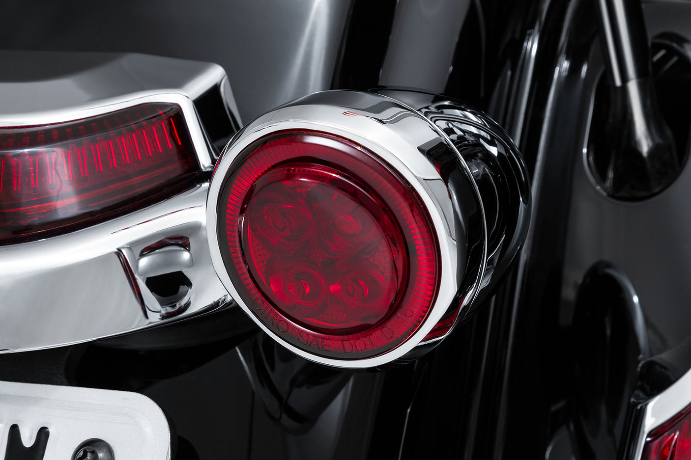 Fang® Rear Signal Light Inserts With Bezel (Dual Circuit)
