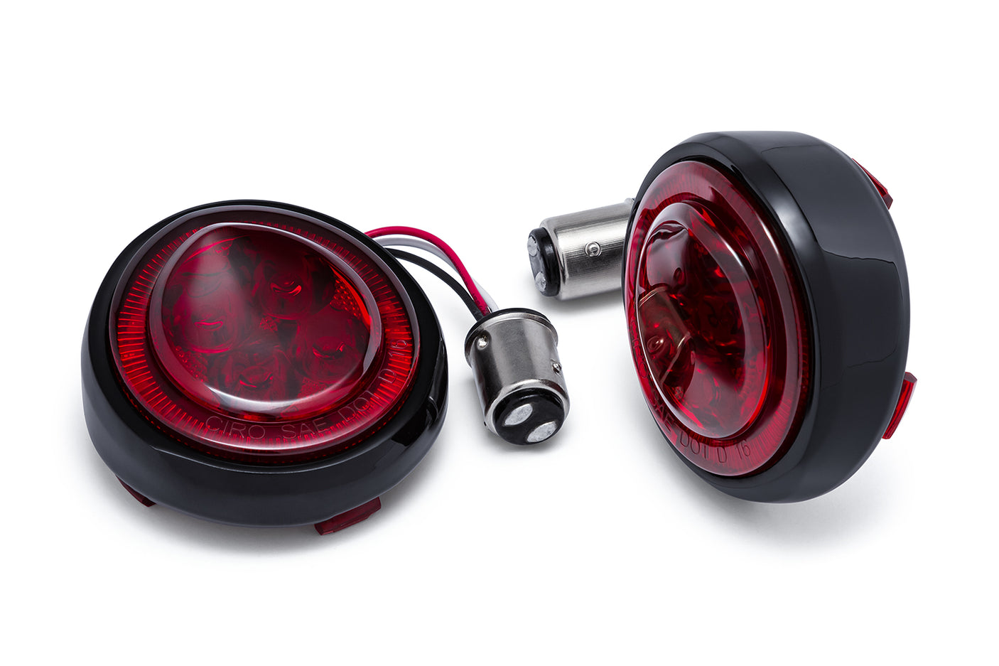 FANG® Rear Signal Light Inserts With Bezel (Dual Circuit)