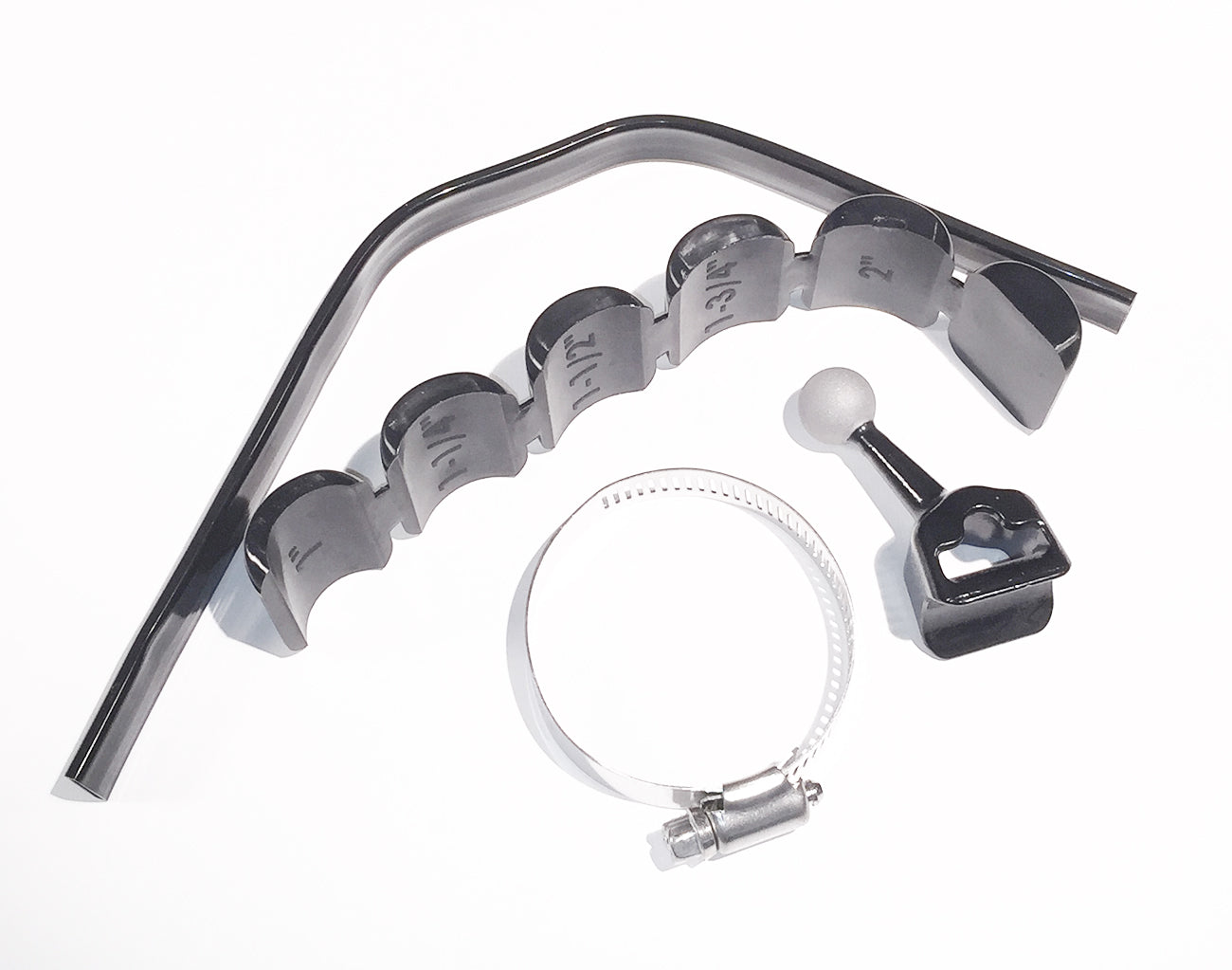 GEN 2 Universal Ball Mount for 7/8" to 2-1/4" Diameter Tubes