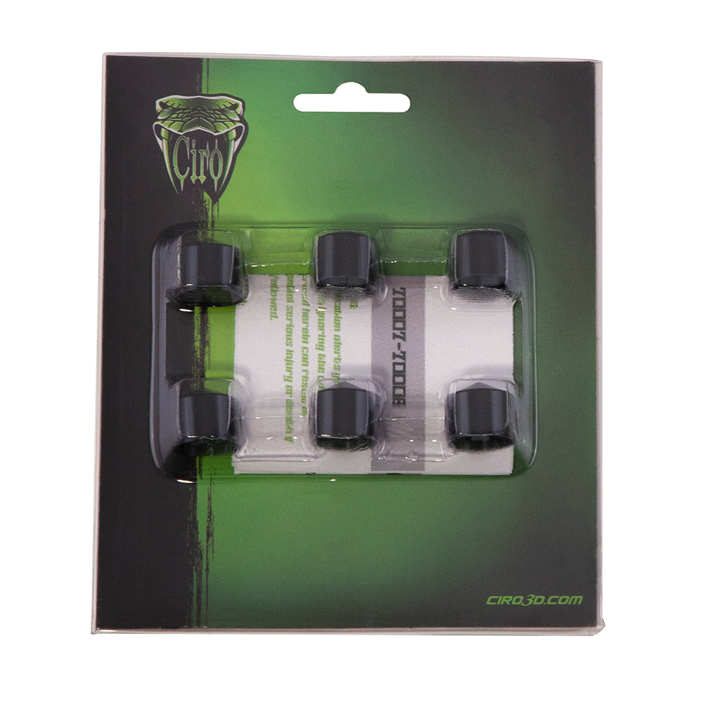 Ciro Rocker Box Bolt Caps | For Harley-Davidson Twin Cam Engines