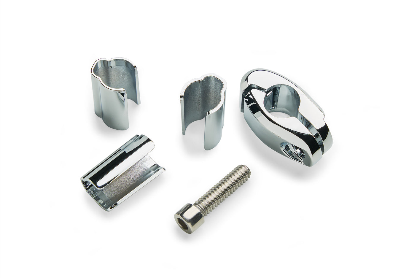 Flag Mount / Clamp Kit for 1/2" Diameter Tube Style Luggage Racks