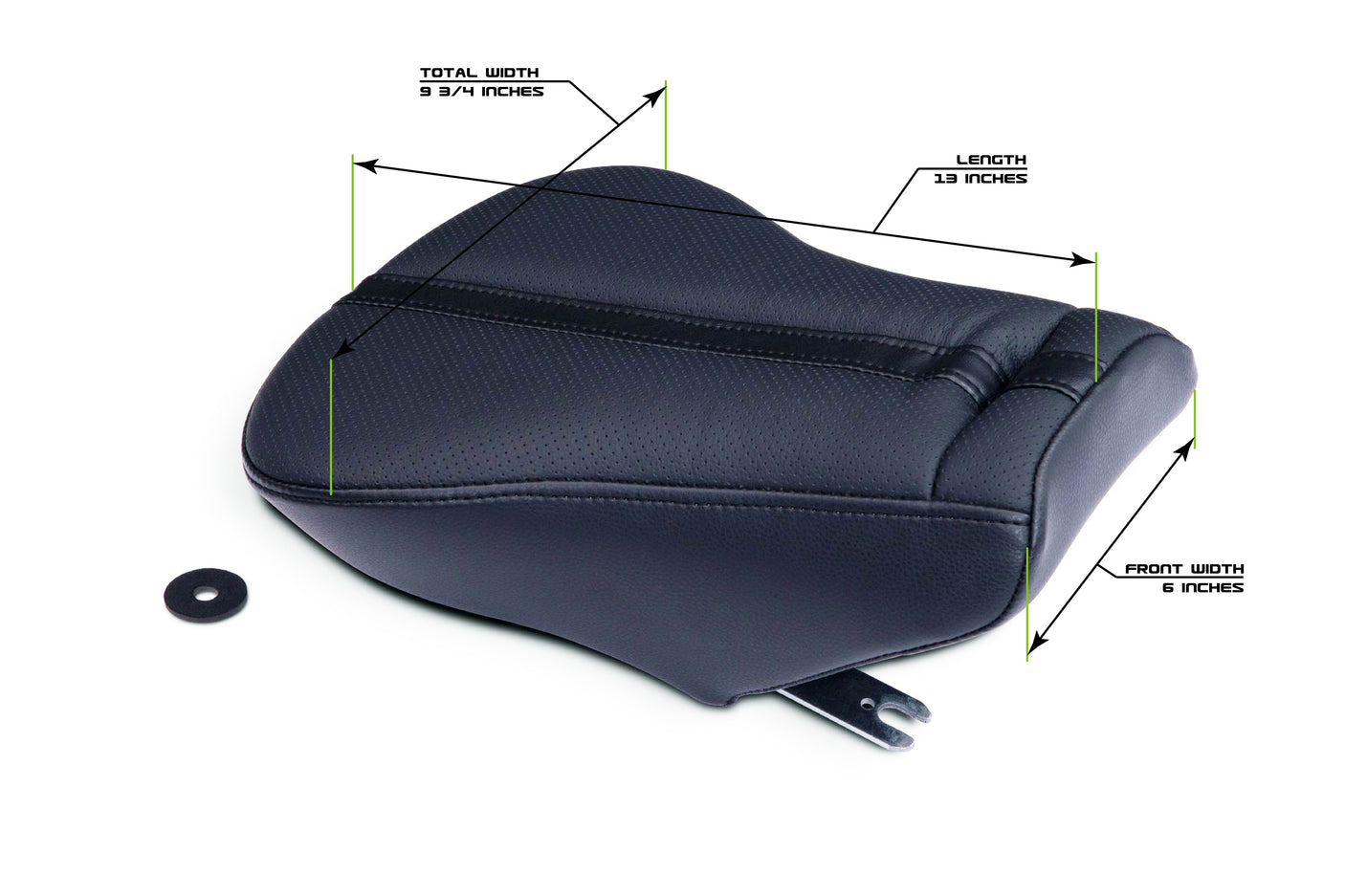 ASR Passenger Pillion For ASR Riders seat on Harley-Davidson Street Glide, Road Glide, Ultra, Limited
