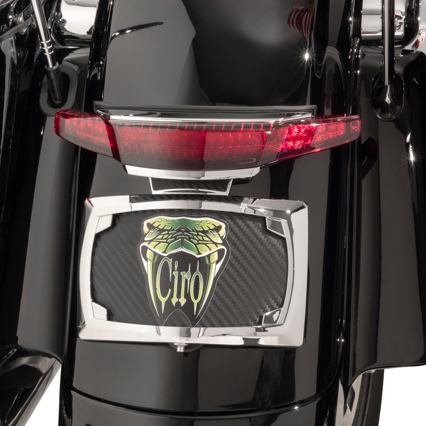 Latitude Tail Light & License Plate Holder with Lightstrike® Accessory