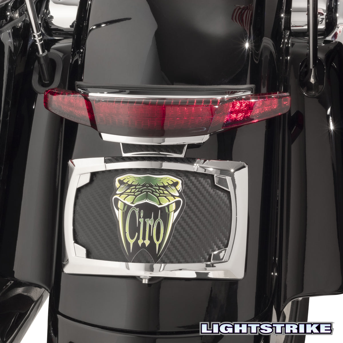 Latitude Tail Light & License Plate Holder with Lightstrike® Accessory