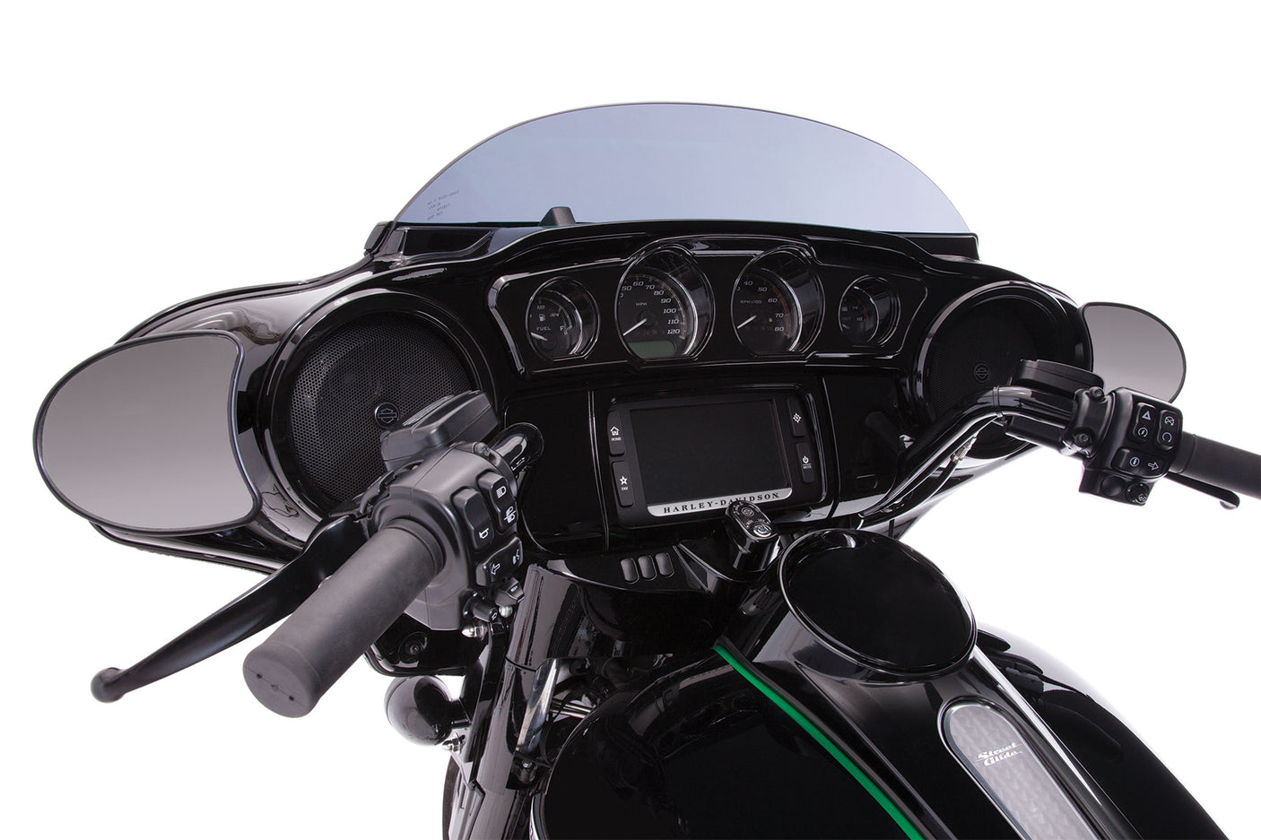 Ciro Multi-Color Led Speaker Accent for Haley-Davidson, Street Glide, Ultra, Limited, Lights Off