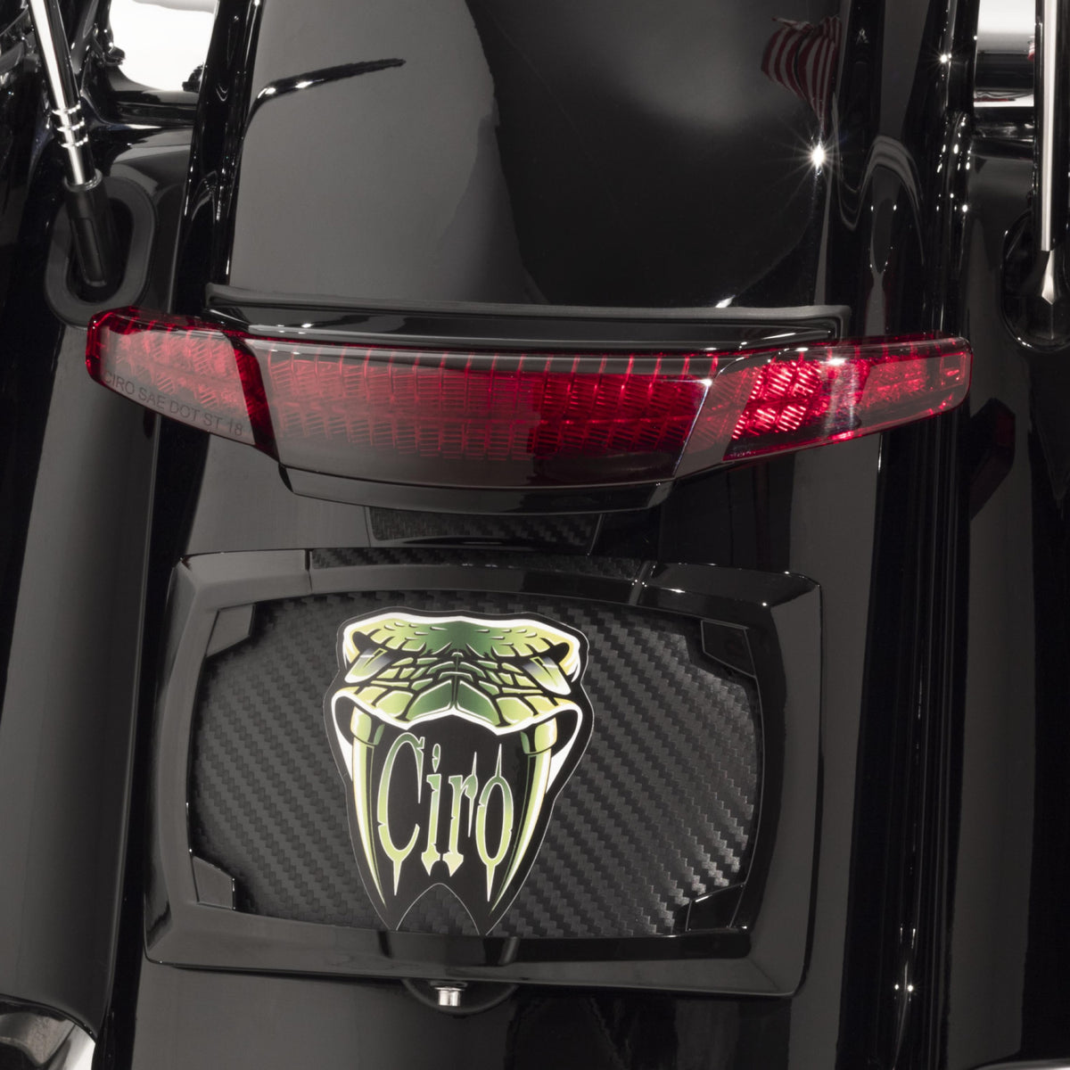 Latitude Tail Light & License Plate Holder with Lightstrike® Accessory