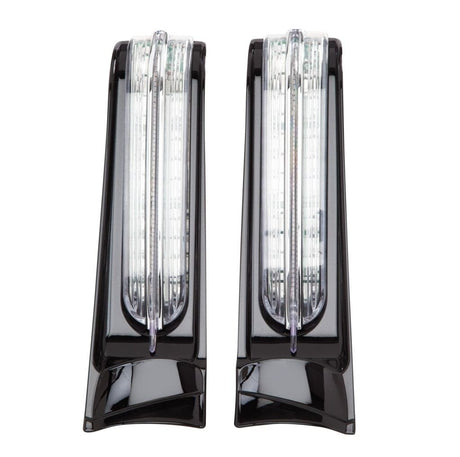 Ciro Filler Panel Lights In Chrome Or Black / 14-Up Electra Glide Ultra
