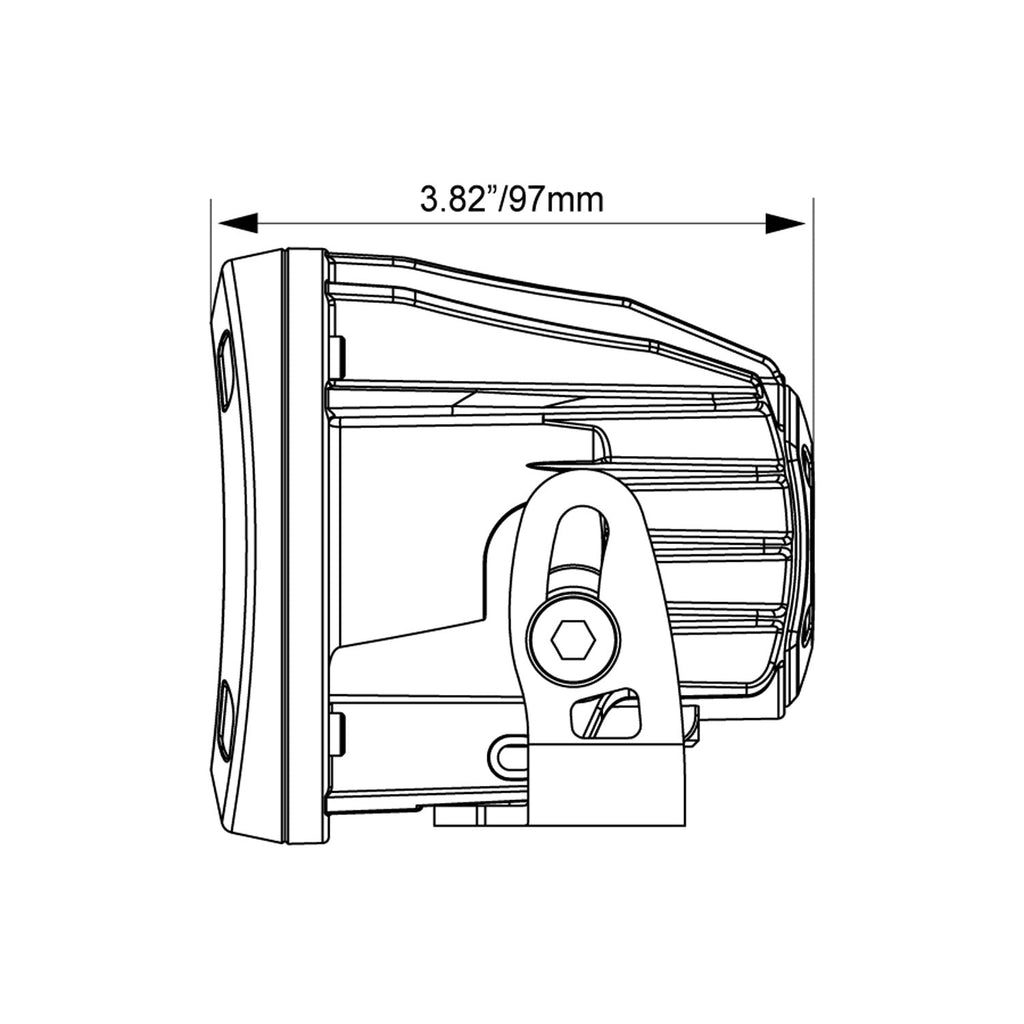 TAC-10 Light Cannons 1-1/4" Bar Mount