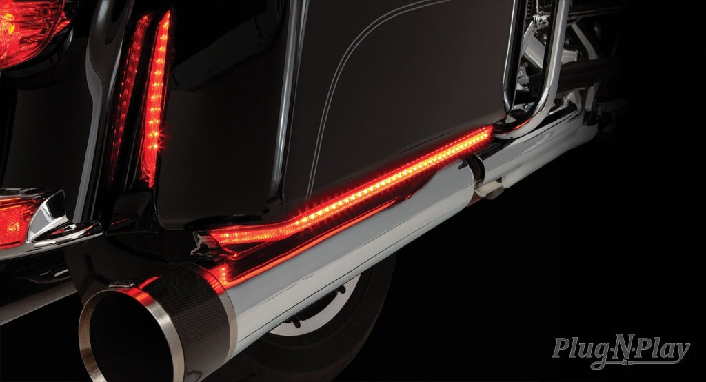 Harley Davidson Touring Saddle Bag LED Light Install