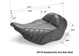 Sandoval Driver Seat by Ciro / '23-up Harley-Davidson Touring