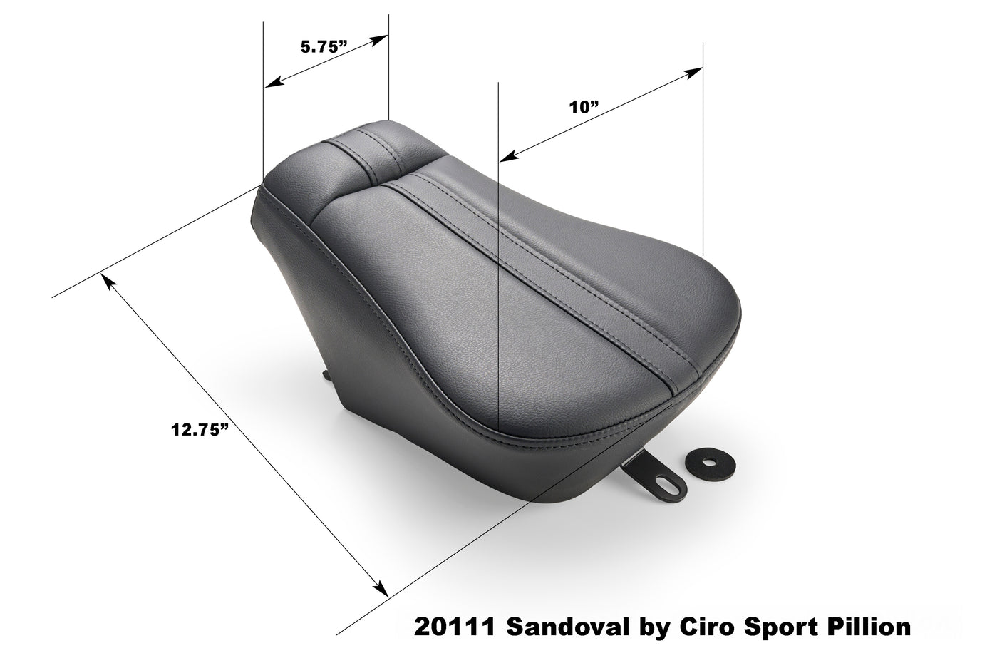 Sandoval Passenger Pillion by Ciro / '23.5-up Harley-Davidson Touring
