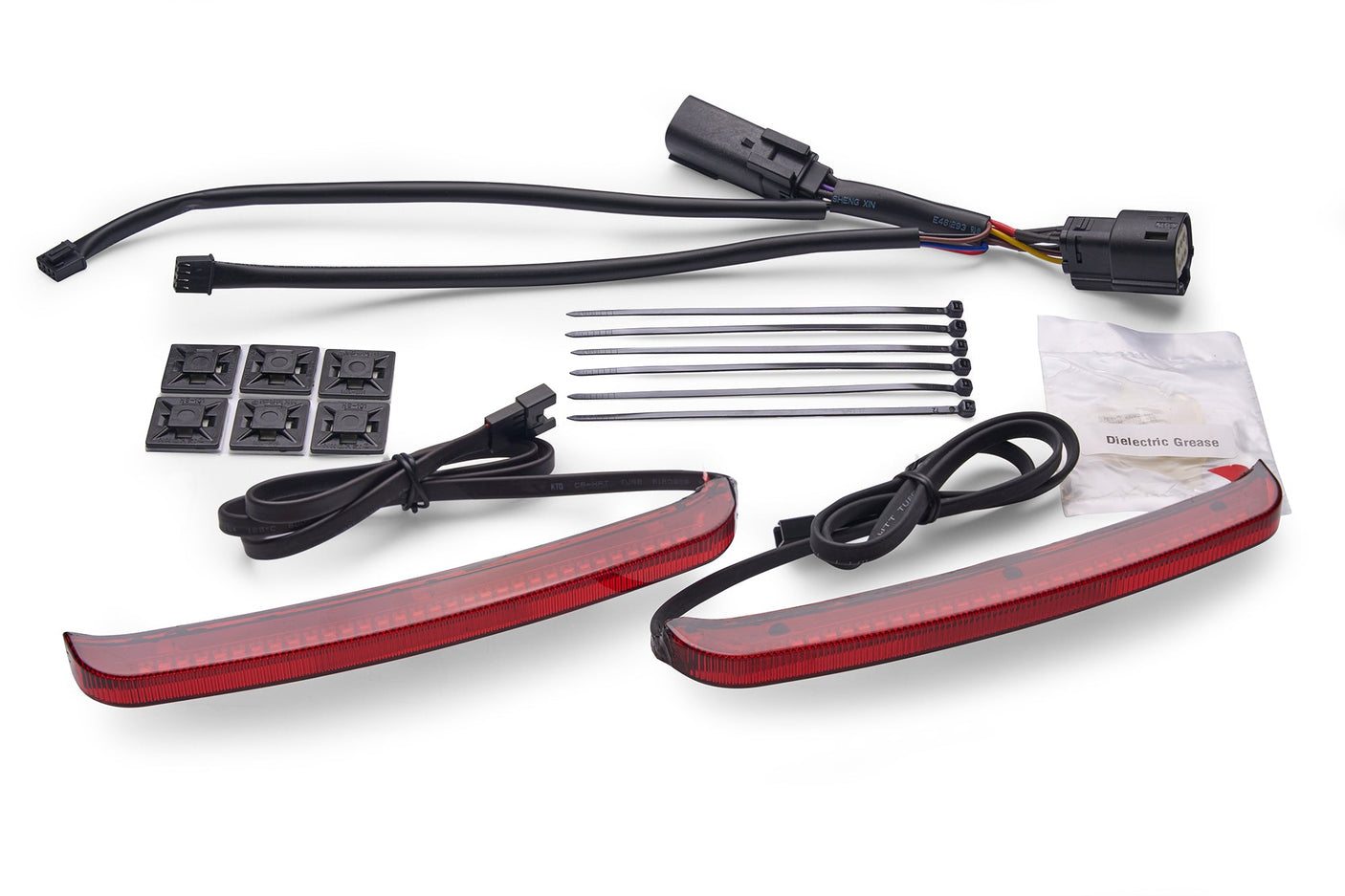 '97-'13 BAG BLADES® LED Lights with Sequential Red Turn Signals