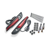 Lighted Saddlebag Hinge Covers / ’23.5-up H-D Touring - COMING SOON Red / Black Accessory