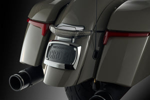 Latitude Tail Light & Plate Mount + Lightstrike® for Indian - COMING SOON