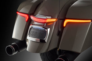 Latitude Tail Light & Plate Mount + Lightstrike® for Indian - COMING SOON